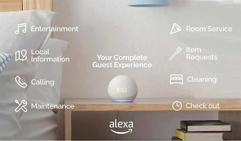 alexa for hospitality